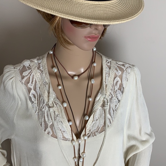 NWOT Entro Boho Cream Dress - Picture 2 of 9